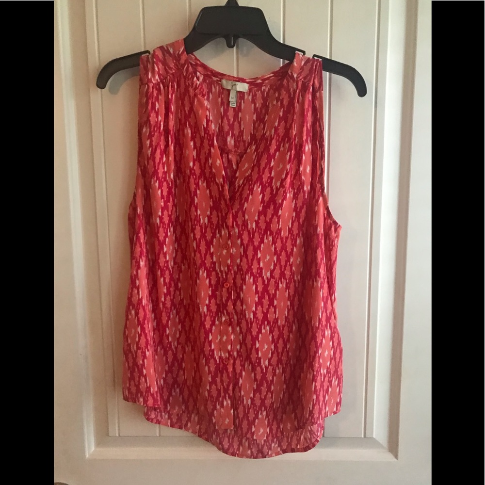 Joie silk sleeveless top